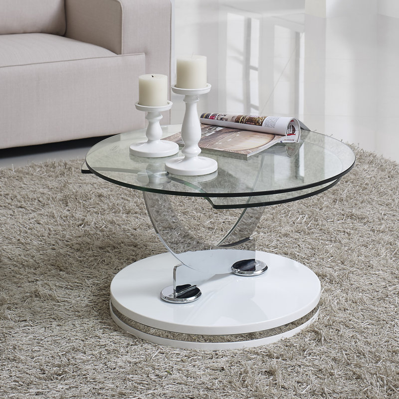 Table basse Ofarrell, Blanc