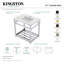 Lavabo de salle de bain console en céramique avec trop-plein-49610550-49619311