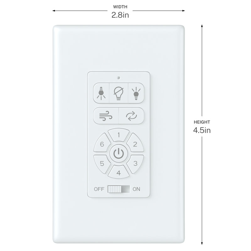 DC Full Function Wall Control