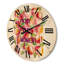 Horloge murale en bois Enjoy Every Moment-63891375