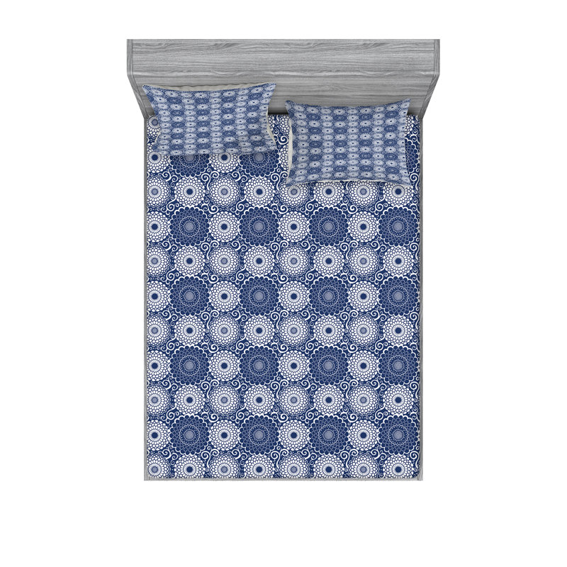 Microfiber Sheet Set, Queen Sheet Set + Fitted Sheet + 2 Pillowcases