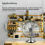 Ventilateur de table en métal 12 pouces