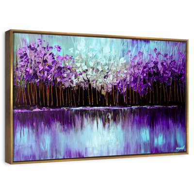 Purple Reflection I