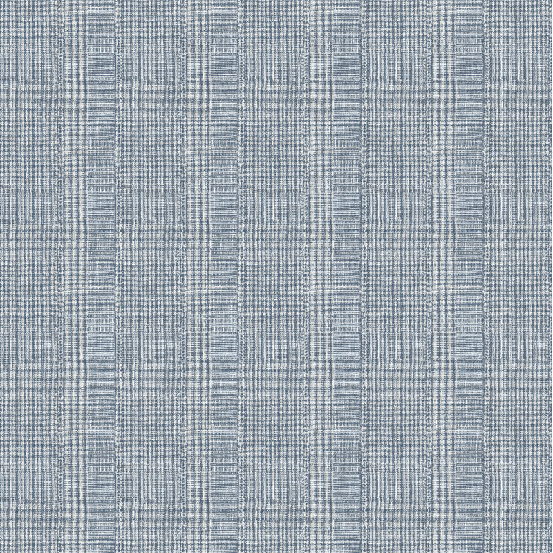 Rouleau de papier peint lisse L 27 pi x l 27 po Dinah, Bleu