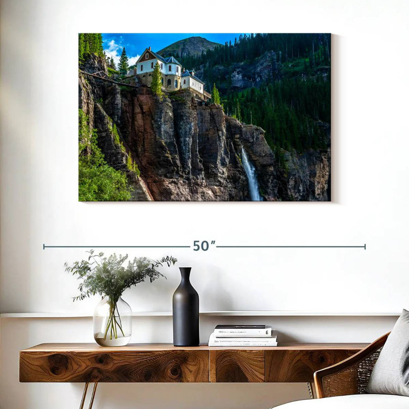 Alvord Bridal Veil Powerhouse, H 26 po x l 39 po
