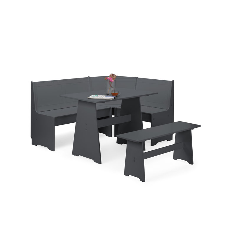 Lief 3 - Piece Dining Set, Anthracite