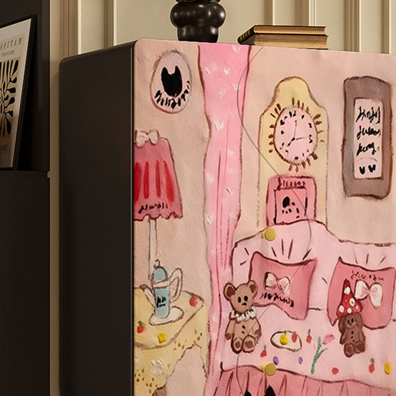 Armoire de rangement murale Pink Niche Art