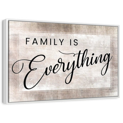 «Family Is Everything», citation