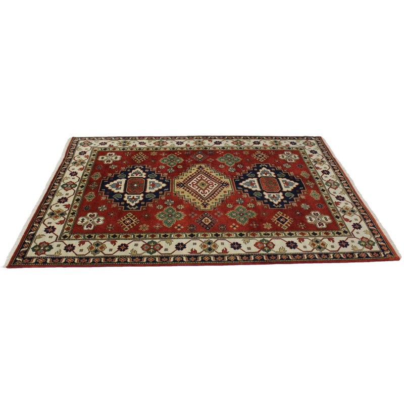 9'X12' Oriental Area Rug in Burgundy