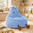 Cartoon Eggplant Bean Bag Chair, Kids Room Eggplant Sofa With Washable Sofa Cover Or Reading, Lounging And Watching TV-1491098210-1490696199