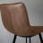 Catanzaro Upholstered Counter Stool with Metal Frame-27107896