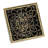 Kingston Brass Watercourse 4-Inch Square Grid Shower Drain with Hair Catcher-50264229