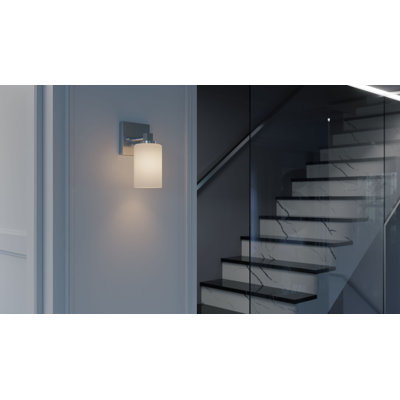 Madrina 1-Light Sconce - Clear Glass Shade