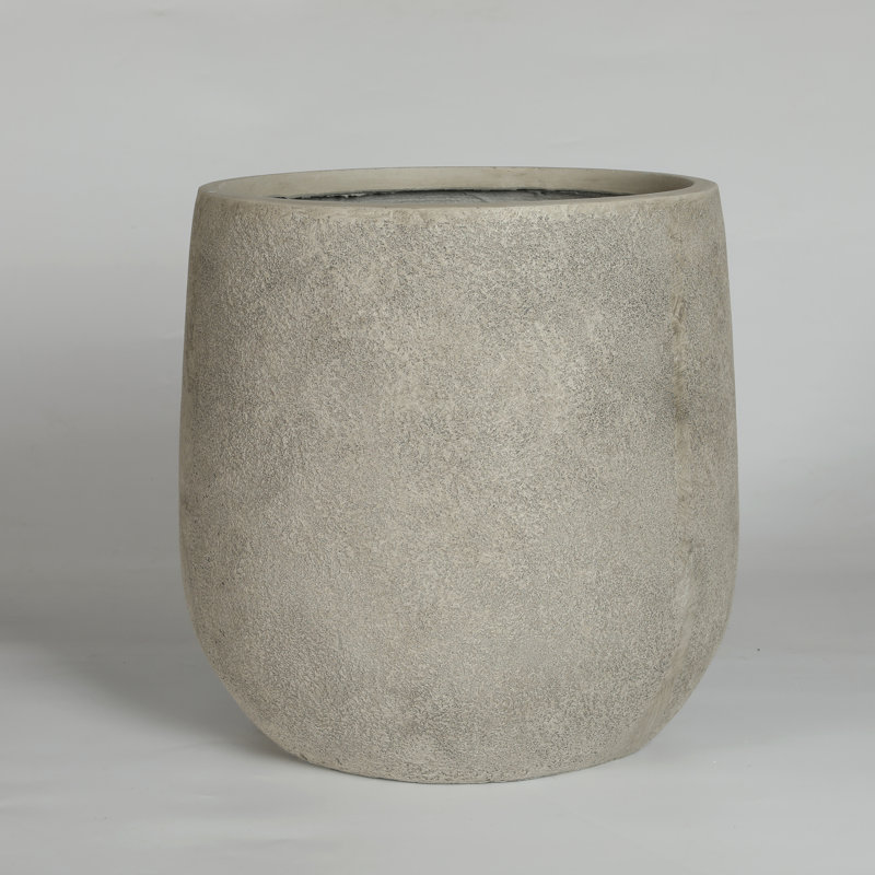 Round Concrete Planter