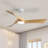 52" 3 - Blade LED Standard Ceiling Fan with Remote Control and Light Kit Included-723546622