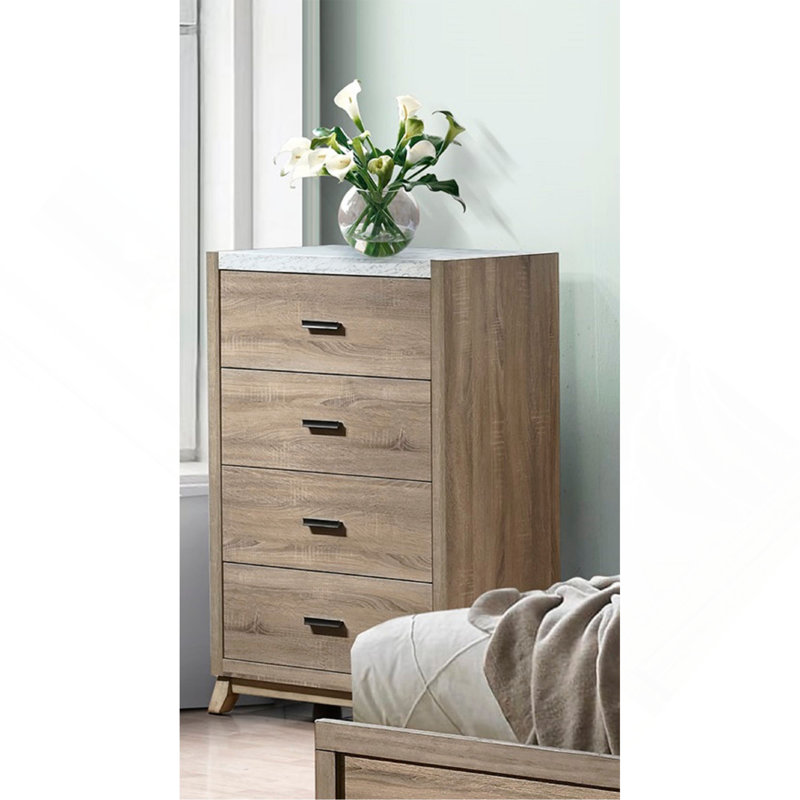 Armoire d'appoint 1 pièce rustique transitionnel contemporain