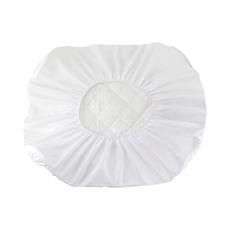 White Quilted Cotton Waterproof Dog Mat Bed Cover