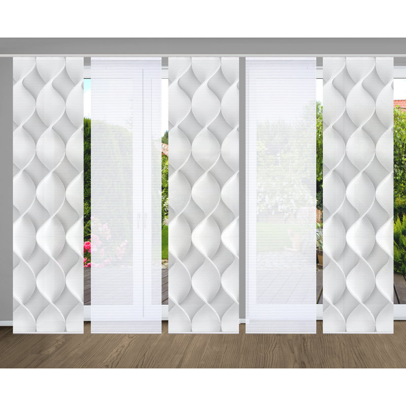 Semi Sheer Sliding Panel