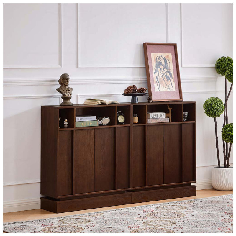 Buffet avec rangement, Noyer