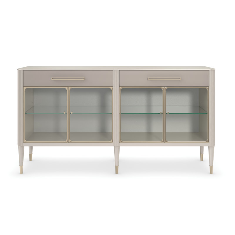 74'' Solid Wood Sideboard