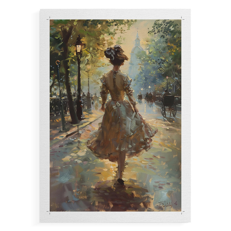 WCCEN Series DCCXLVII - impression sur toile de qualité supérieure seulement - NON-CADRE - prête à être accrochée