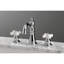 American Classic Widespread Bathroom Faucet with Drain Assembly-39115044