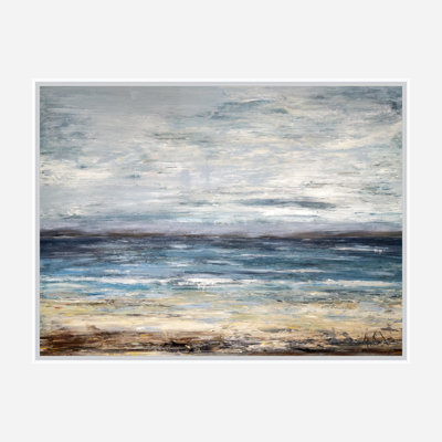 Gray Skies - Artist Enhanced Canvas Print