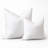 Goose Feather & Down Pillow Insert, 95% Feather 5% Down, Plush Decorative Pillow Insert-108994947-108994951