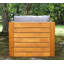 Grigori Pine Outdoor Lounge Chair