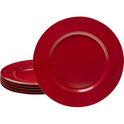 Assiette plate en mélamine 11 po Alicio
