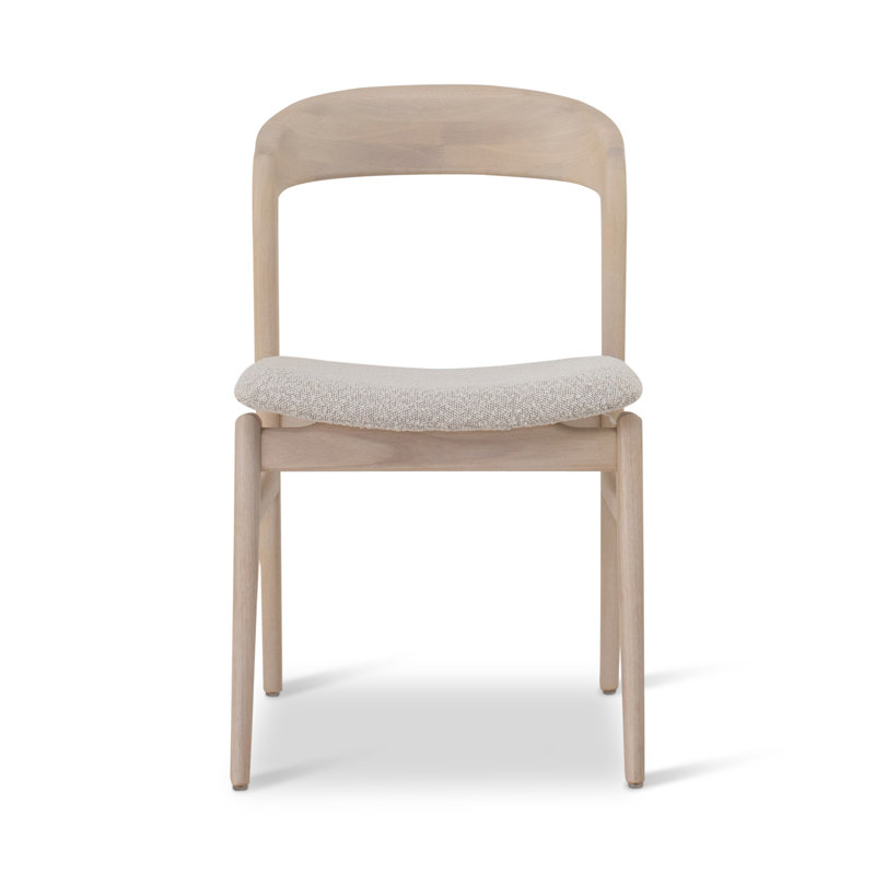 Chaise Anela, Nevoa / glacis artisanal