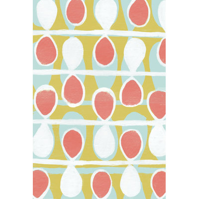 Retro Stems I - Wrapped Canvas Art Prints
