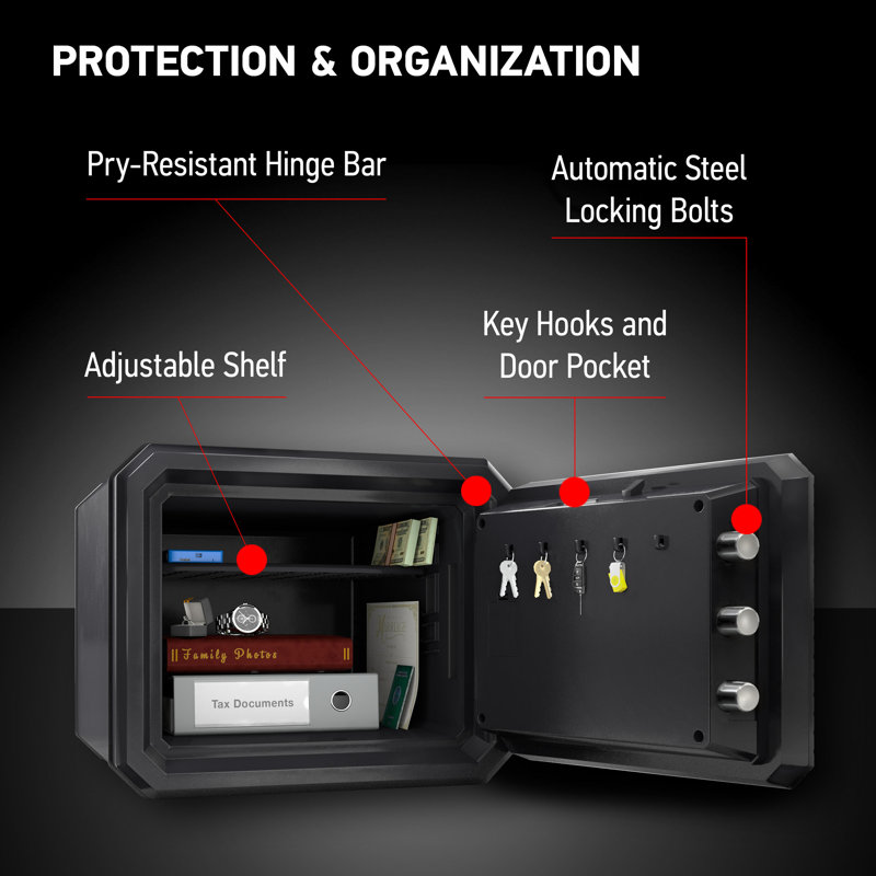 SentrySafe 0.81 CuFt Fire/Water Security Safe with Digital Keypad