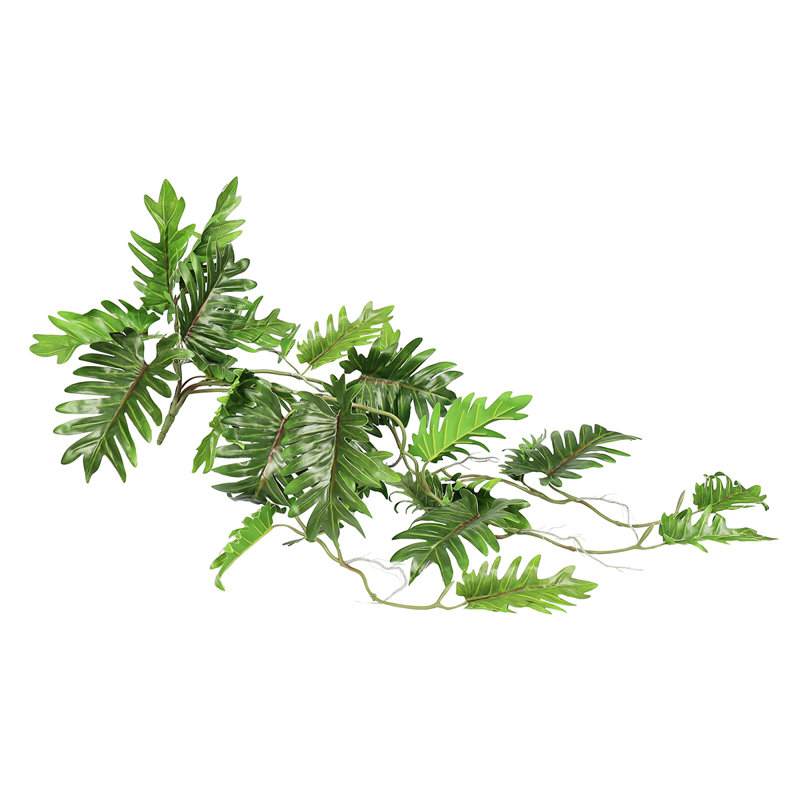 Plante à suspendre artificielle Selloum Philodendron