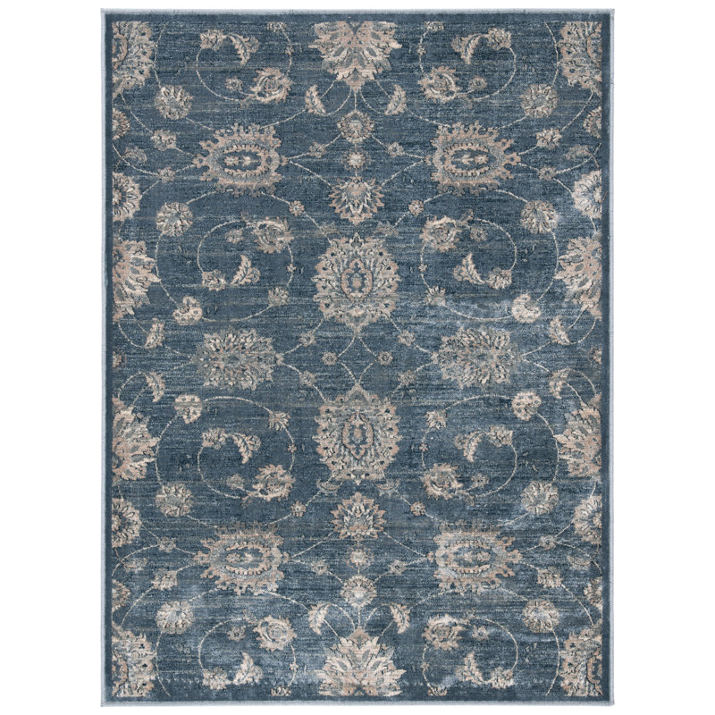 Tapis floral Ells Performance, Rectangle 3 pi 3 po x 4 pi 7 po