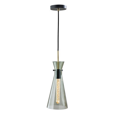 Luminaire suspendu conique à 1 lumière Eske
