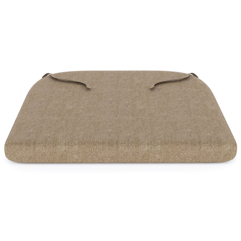Dining ChairSeat Pad Replacement Cushion – 17.5L x 18.5W x 2D, Spectrum Mushroom Sunbrella® Plainweave