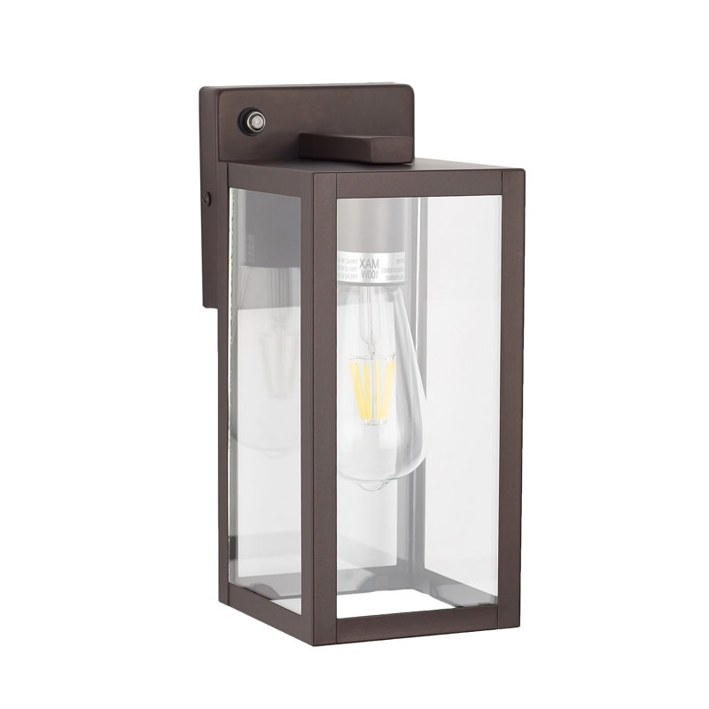 Reinel Steel Wall Light, 11" H x 4.75" W x 5.75" D, 2 Lights