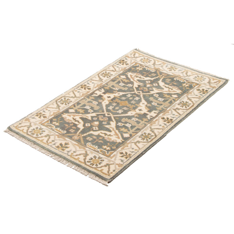 Tapis gris foncé Royal Oushak 3 pi 1 po x 4 pi 11 po