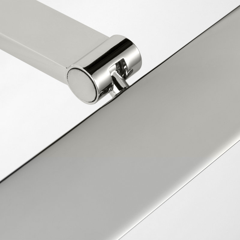 Botto Dimmable LED Wall Mount Picture Light, 1.4" H x 36" W x 9.6" D, Polished Nickel
