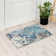 Thorold Abstract Blue/Ivory Area Rug