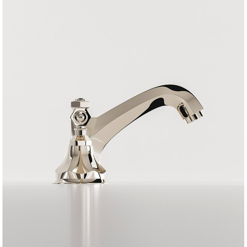Palladian® Widespread Lavatory Faucet, Polished Nickel, Lever Handle