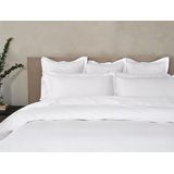 Heirloom Organic Sateen Duvet Cover Alpine White