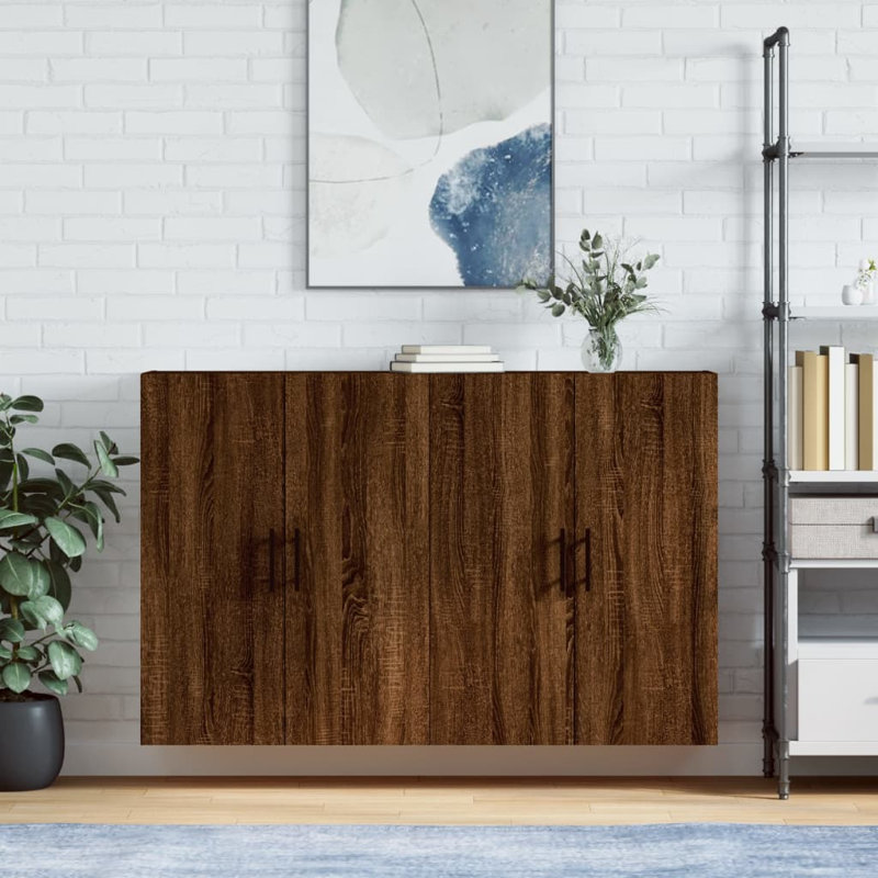 Melf Bathroom Cabinet, Brown Oak