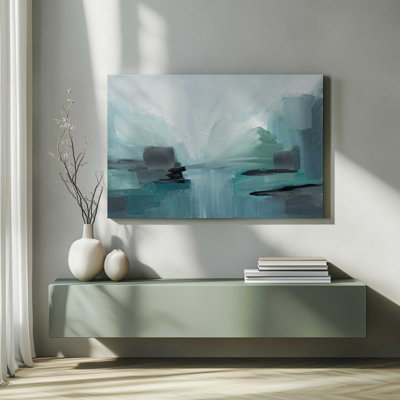 Where the Water Leads I Wrapped Canvas