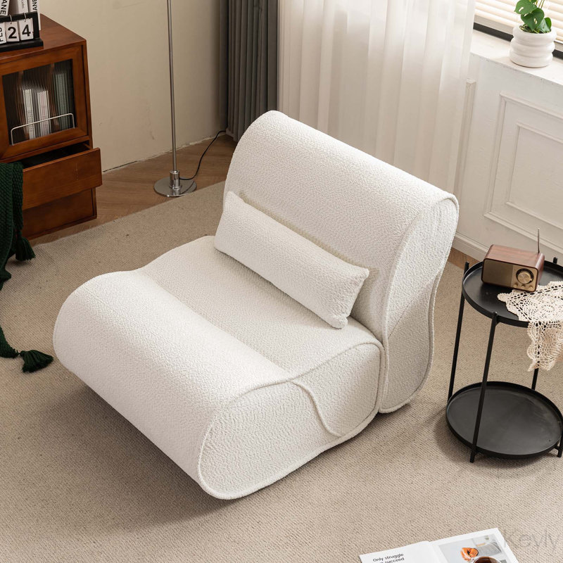 Fauteuil inclinable Soft Velvet, Beige Velvet