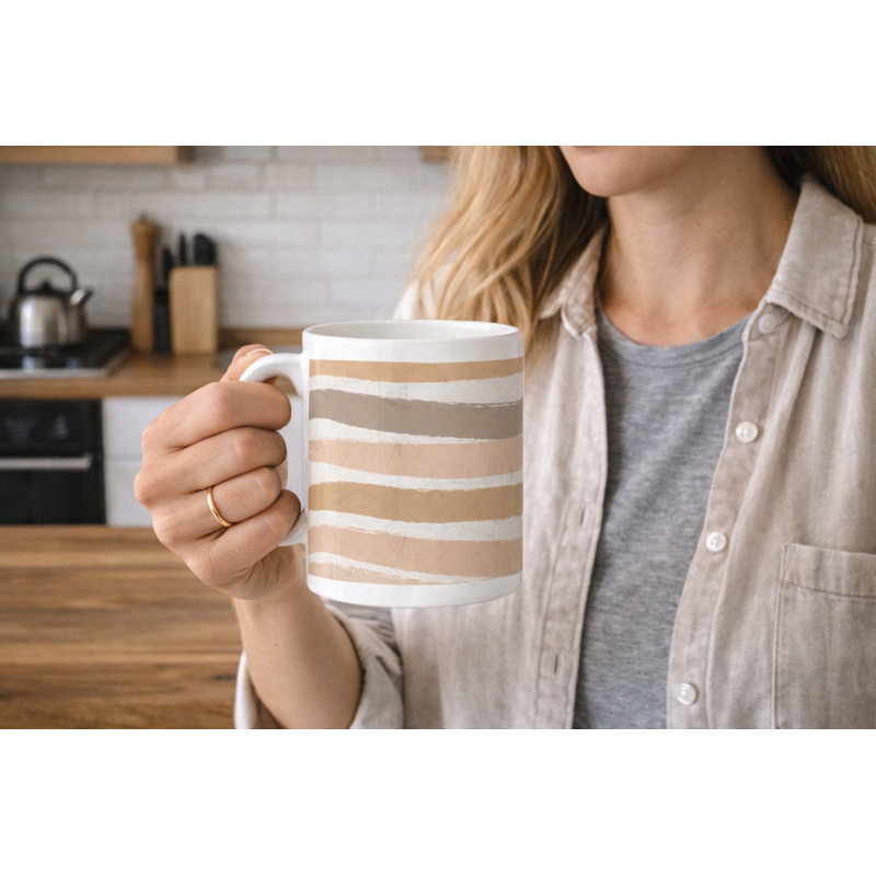 Mugs-set Of 6-white