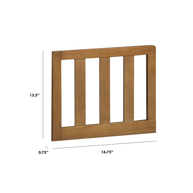 Otto Toddler Bed Rail, Walnut