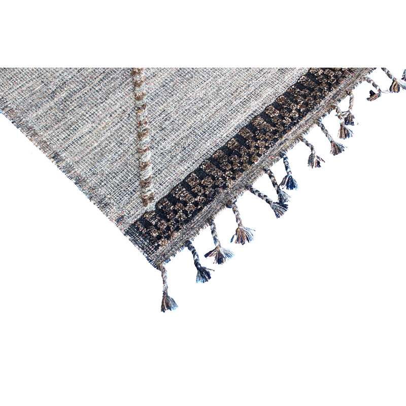 Moroccan Hand Knotted Area Rug, Rectangle 6' x 9'