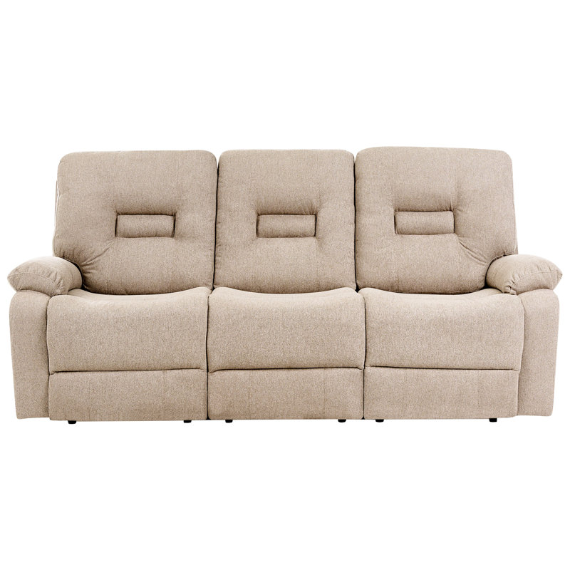 Tanel 3 Seater Fabric Sofa